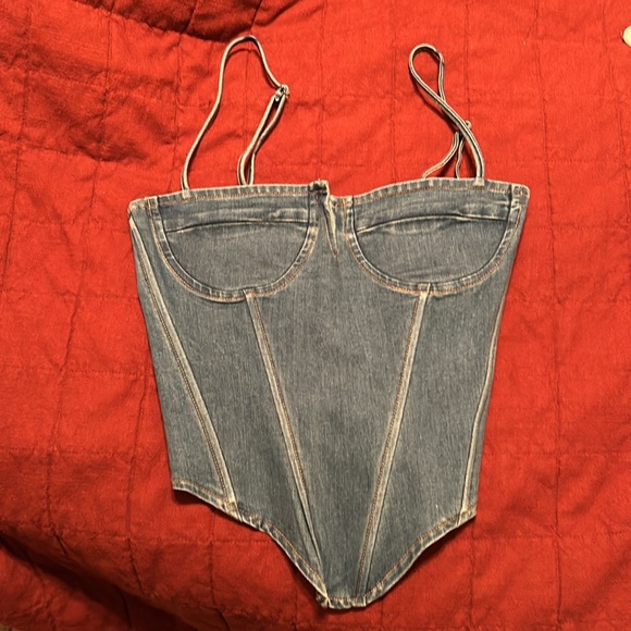 Denim corset - Picture 2 of 5
